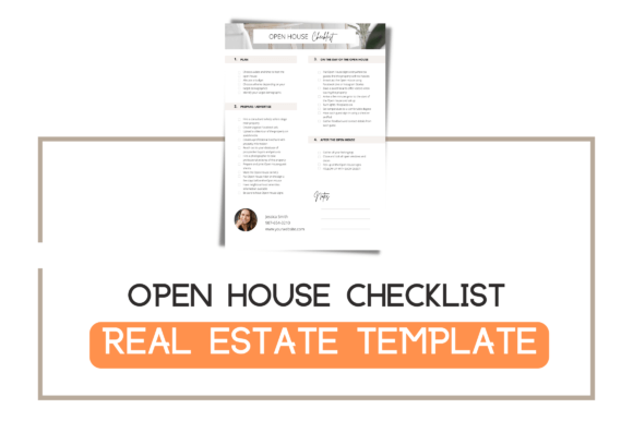 Editable Open House Checklist Template: Streamline Your Real Estate Workflow