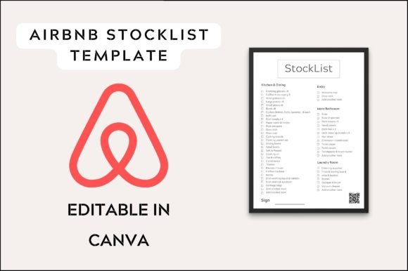 Editable Stocklist Checklist - Airbnb: A Must-Have Tool for Superhosts