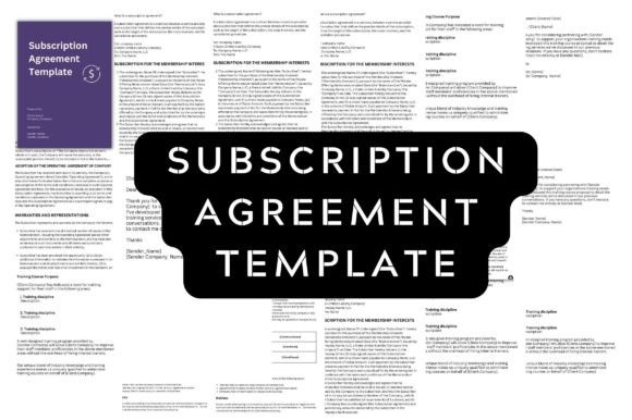 Editable Subscription Contract Template: A Practical Guide for Small Businesses