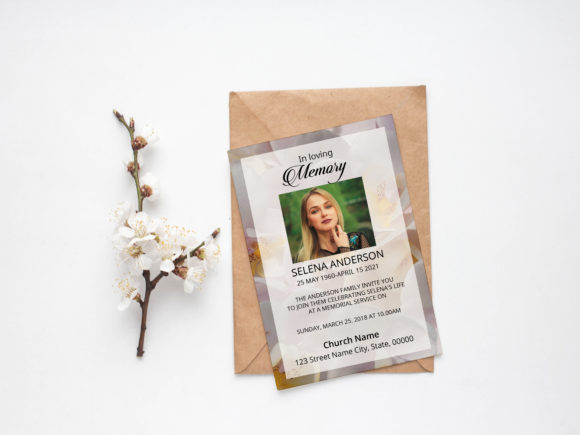Funeral Announcement Invitation PSD: A Professional and Practical Solution