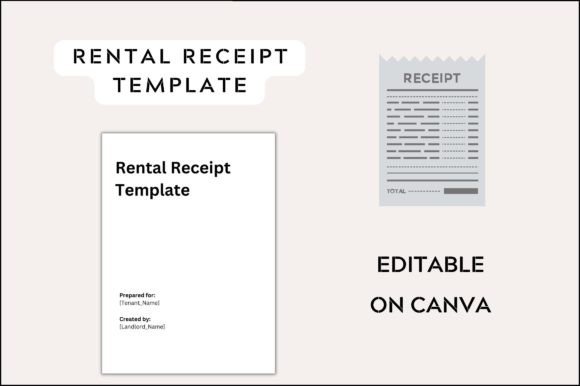 Premium Rental Receipt Template for Professional Business Operations