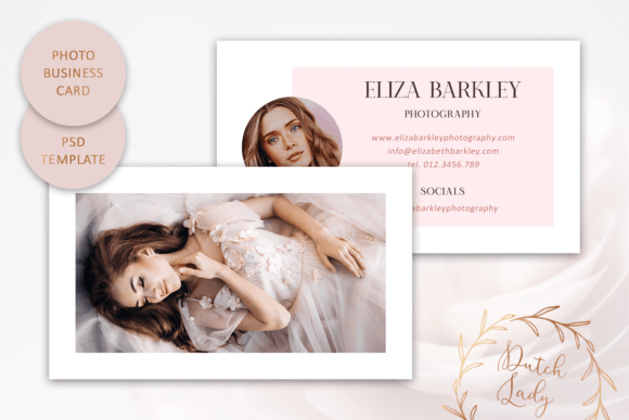PSD Photo Business Card Template 003: A Versatile Design Solution for Professionals