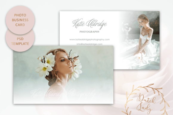 PSD Photo Business Card Template 004
