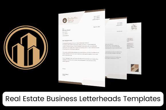 Realtor Business Letterhead Templates