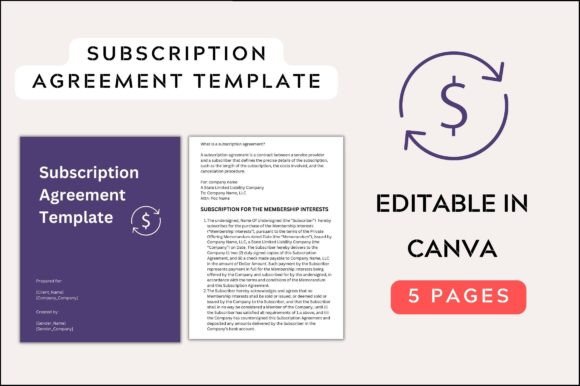 Subscription Contract Template
